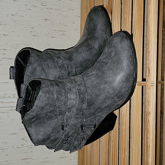 Faded Glory Shoes - Faded Glory belted booties